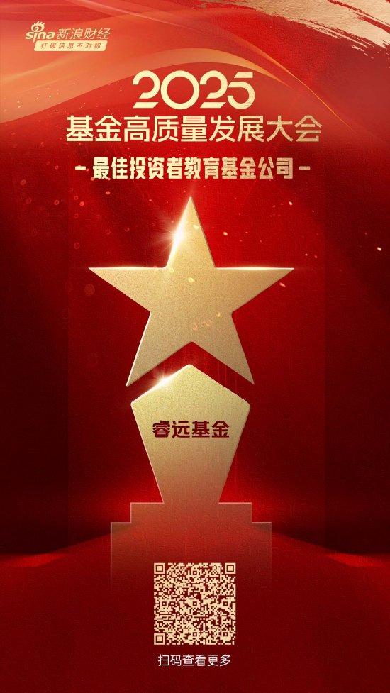 盈亚配资 2025公募基金荣誉榜：睿远基金获得“2025最佳投资者教育基金公司”荣誉