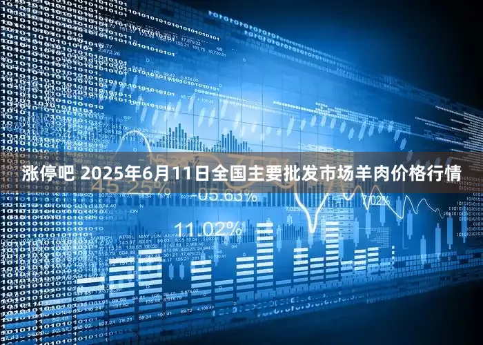 涨停吧 2025年6月11日全国主要批发市场羊肉价格行情